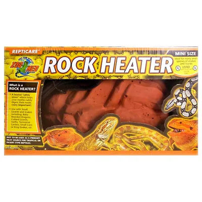 Zoo Med Repticare Rock Heater For Reptiles (Reptile Heat Rocks) Mini - 1 Count • $32.68