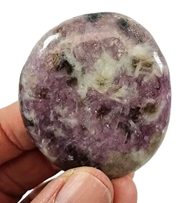 Lepidolite Crystal Polished Smooth Stone Brazil 33.3 Grams • $6.99