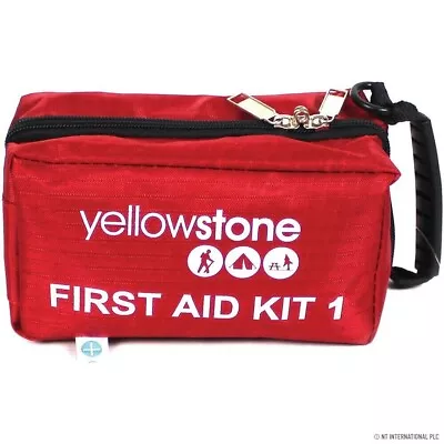 £4.49 • Buy First Aid Kit 1 Safety Bag Medical Emergency Plasters Bandages Travel Portable
