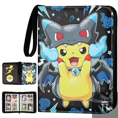 $20.65 • Buy Trading Card Holder Book Binder Album Collection Pocket 400 Trading Cards Case