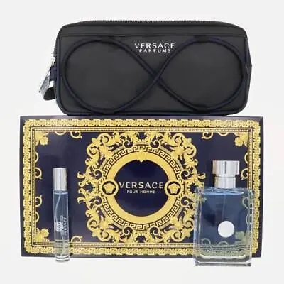 VERSACE POUR HOMME Versace For Men 3.4 OZ New Gift Set • $64.60