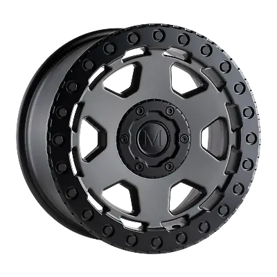 1 New 20X9 10 5X112 Mandrus Forscher Matte Gunmetal W/ Black Lip Edge Wheel/Rim • $125.16
