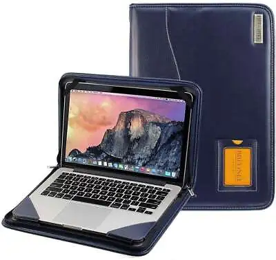 Broonel Blue Leather Laptop Case For The Dell XPS 15 2in1 • $56.69