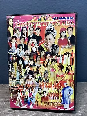 VIETNAMES DVD - 4th ANNUAL: Miss Vietnam USA BEAUTY PAGEANT - QUOC THAI - RARE • $19.95