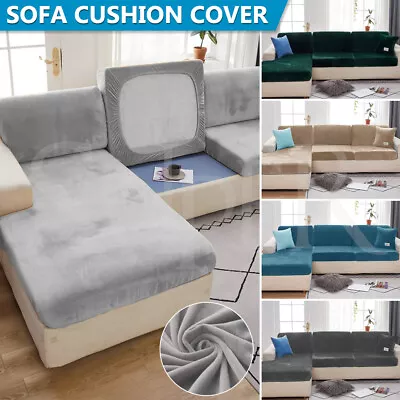 Sofa Covers Stretch Lounge Slipcover 1 2 3 4 Seater Chaise Seat Cushion Cover • $8.99