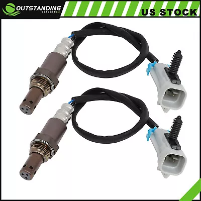 2Pcs Upstream Fits 09-15 Cadillac CTS 6.2L 02-05 Escalade 5.3L Oxygen O2 Sensor • $22.86