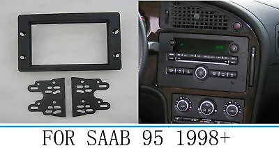 Car Stereo Radio Fascia Dash Panel 2 Din Frame Trim Fit For SAAB 9-5 2005-2011 • $39.49