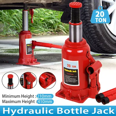 20 Ton Heavy Duty Hydraulic Bottle Jack Lifting Car Taxi Truck Caravan Equipment • £29