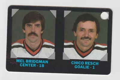 1985 7-Eleven Collector's Series # 11 New Jersey Devils Mel Bridgman Chico Resch • $1.42