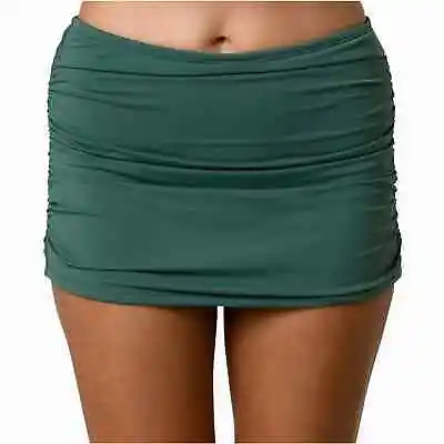 Magicsuit Shirred Swim Skirt Bottom Size 16 In Teal Green • $25