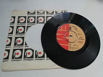 £0.50 • Buy Vinyl Single 7  Record THE SHADOWS Riders In The Sky EMI 5027 1980