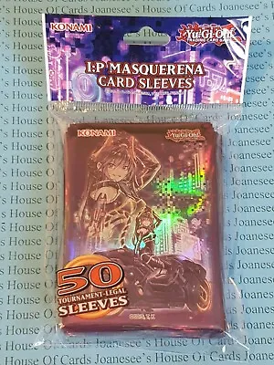 Yu-Gi-Oh I:P Masquerena Card Sleeves - Official Konami Deck Protectors  • £6.99