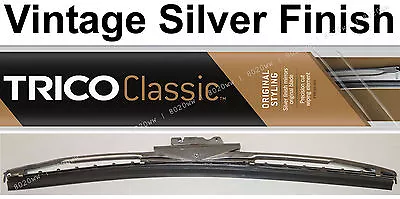 Classic Wiper Blade 11  - Antique Vintage Styling - Silver Finish - Trico 33-111 • $15.96