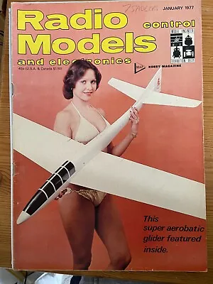 Vintage Radio Control Models And Electronics January 1977 Magazine • £3.95