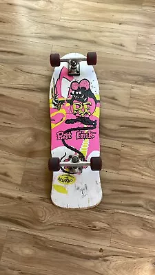 Vintage Madrid Ed Roth Rat Fink Rides Wood Skateboard Deck Hot Rod Monsters • $200