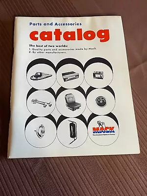 Mack Truck Parts Catalog 1970s Electrical Engine Body Part Accessories • $16.88