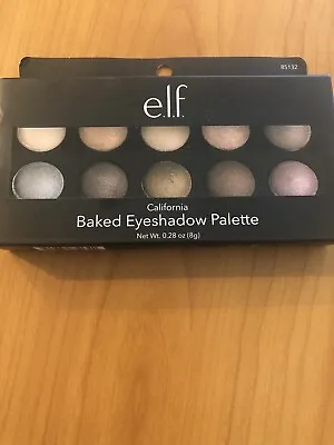 $8.95 • Buy E.l.f. Baked Eyeshadow Palette Elf Eye Shadow Rich Pigment Eye Color Open Box