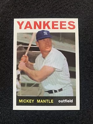 1964 Topps Mickey Mantle Redemption #14 Topps /2500 1996 Centered! • $25