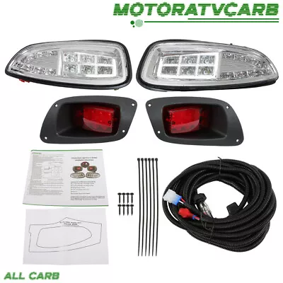 ALL-CARB For 16-21 EZGO RXV Gas Electric Golf Cart LED Headlight Tail Light Kit • $64.76