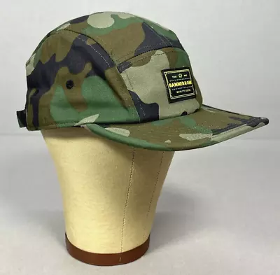 Banner & Oak Men’s Camo Camouflage Adjustable 5 Panel Cap Hat • $17.88