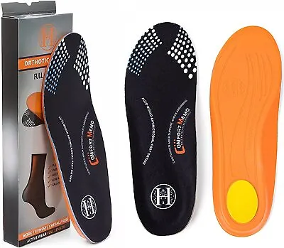 Memory Foam Orthotic Shoe Inserts Relieve Heel Pain Anti-Fatigue Shoe Insoles • $16.99
