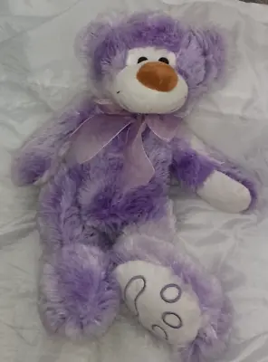 £9.99 • Buy Cuddles Collection Supersoft Purple Bear WT Approx 16”