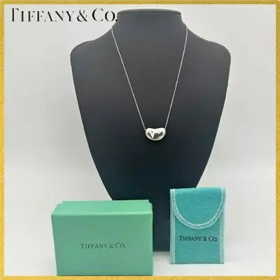 Tiffany & Co. Elsa Peretti Bean Approx.18mm Pendant Necklace Sterling Silver • $105