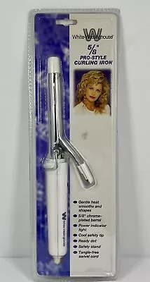 NEW 1996 Vintage White-Westinghouse 5/8” Pro-Style Curling Iron Package Opened • $14.99