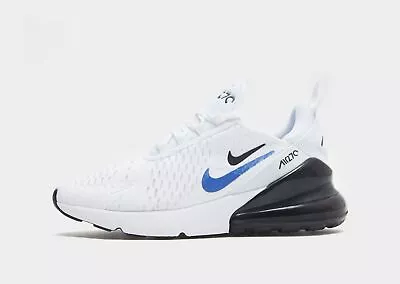 Genuine Nike Air Max 270 GS ® ( Junior UK 4 EUR 36.5 ) White / Hyper Royal • $135.38