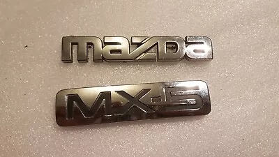 Mazda MX5 MX-5 Trunk Tailgate Boot Lid Emblem Badge Decal Logo Rear • £14.99