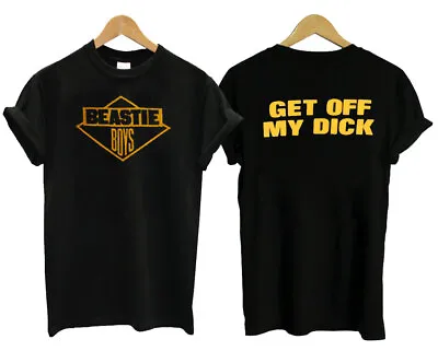 Vintage 1986 Beastie Boys Get Off My Dick Run DMC Rap Tour T-Shirt • $34.99