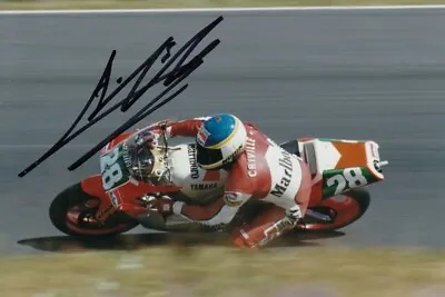 Alex Criville Hand Signed Marlboro Yamaha 6x4 Photo MotoGP Autograph • $24.87