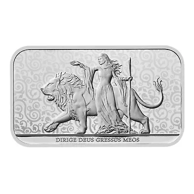 New Una And The Lion 1oz Silver 999 Minted Bar Sealed Royal Mint • £36.99