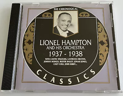 1937-1938 Lionel Hampton & His Orchestra  Chronological Classics Rare Import CD • $8