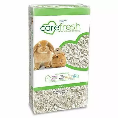 3 CareFresh 99% DustFree White Natural Paper Small Pet Bedding With Odor Control • £33.75