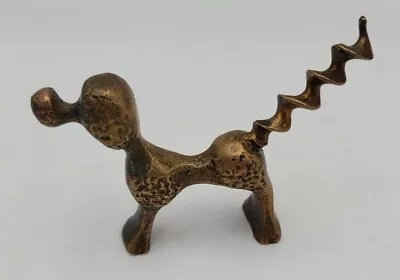 $34.99 • Buy Mid-century HAKULI Brass Barware POODLE CORKSCREW