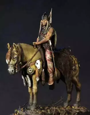 1/24 Resin Model Kit Celtic Warrior Horseman Cavalry Unpainted • £37.94