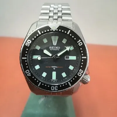 Seiko Vintage Diver 1980's 4205-015t Free Shipping Insurance And Tracking Number • $426.10