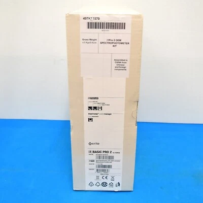 $1048.95 • Buy X-Rite EO2BAS+Xerox I1 Basic Pro 2 OEM Spectrophotometer Rev.  E  W/ Licenses