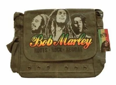 Zion Rootswear Bob Marley Roots Rock Reggae Rasta Music Shoulder Bag ZRBM18BG • $45.99