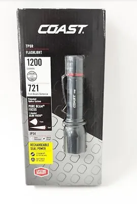 COAST TP9R 1200 Lumen LED Rechargeable Flashlight • $29.99