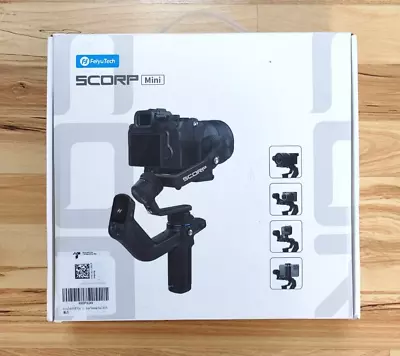 FeiyuTech SCORP Mini 3-Axis Camera Gimbal Stabilizer For Smartphone GoPro NEW • $139.99