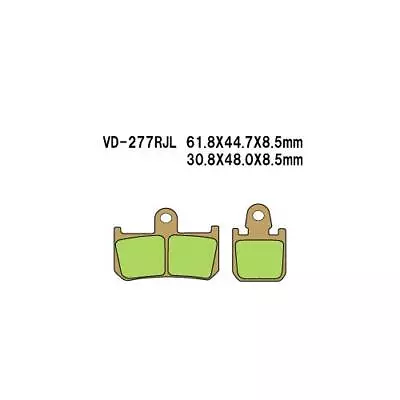 Vesrah Brake Pads For Yamaha YZF-R1 / VMX1700 - Front - VD-277RJL • $104.56