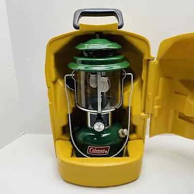 Coleman Vintage Lantern Model 220k Dual Mantle W/ Hard Case & Filter 4/80 • $74.99