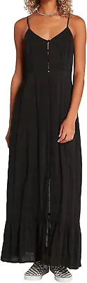 Volcom Womens Luv Hangover Dress Black Size Small • $39.99