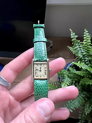 Must De Cartier Tank Vermeil Watch • $1250