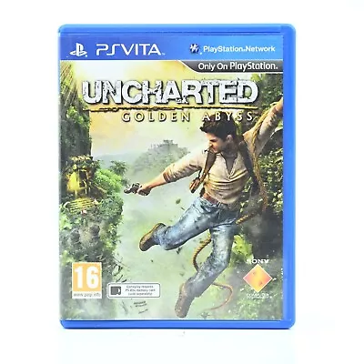 Uncharted: Golden Abyss - Sony PS Vita Game - FREE POST! • $39.99