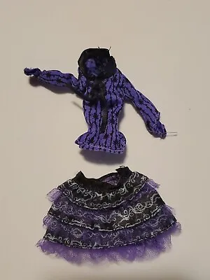 Monster High Dolls Twyla 13 Wishes Mattel Clothes Skirt Shirt X1 No Doll Goth • $8.99