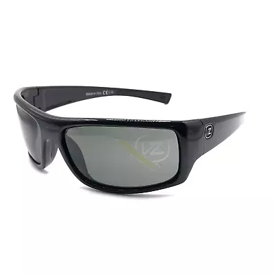 VonZipper Scissorkick Black Gloss Rectangular Sunglasses • $135