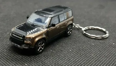 1:76 DIECAST MODEL CARS NEW Land Rover Defender 110X KEYRINGS. GREAT GIFTS. • £16